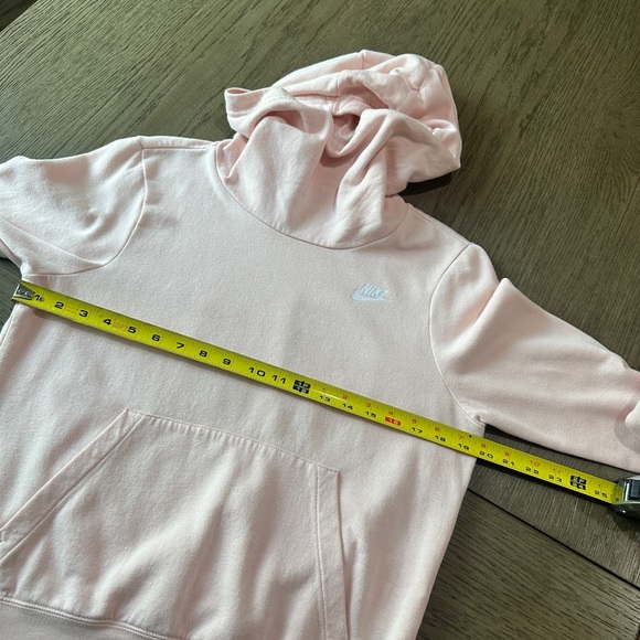 Nike Women’s Funnel Neck Sweatshirt Size Small Pink - Picture 6 of 9